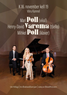 Klaveritrio Poll-Varema-Poll